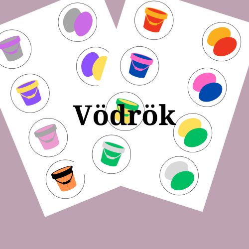 Vödrök (színkombináció két színnel)