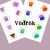 Vödrök (színkombináció két színnel)